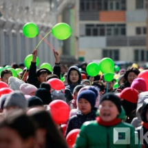 "Just a moment" - 800 children's demonstration