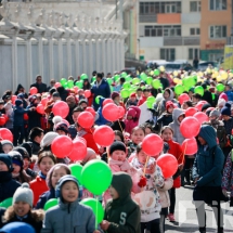 "Just a moment" - 800 children's demonstration