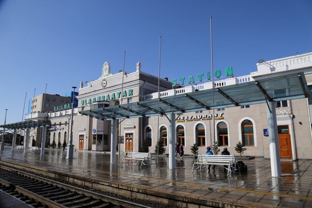 DISINFECTION UNDERWAY ON ALL ULAANBAATAR RAILWAY TRACKS   BETWEEN TERMINALS