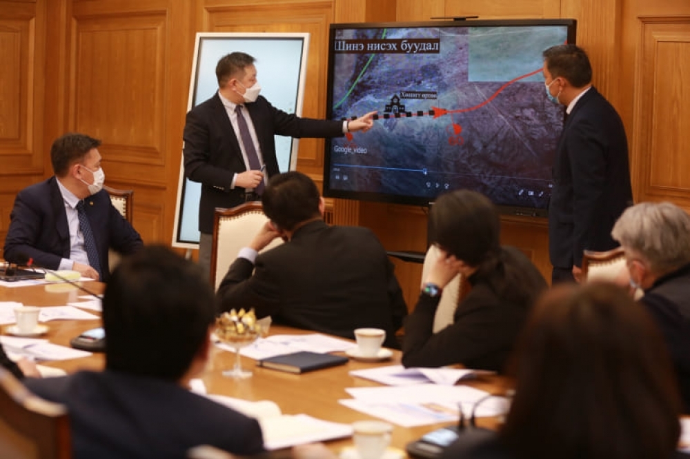 Prime Minister of Mongolia briefed on progress of Bogdkhan Railway Bypass Project