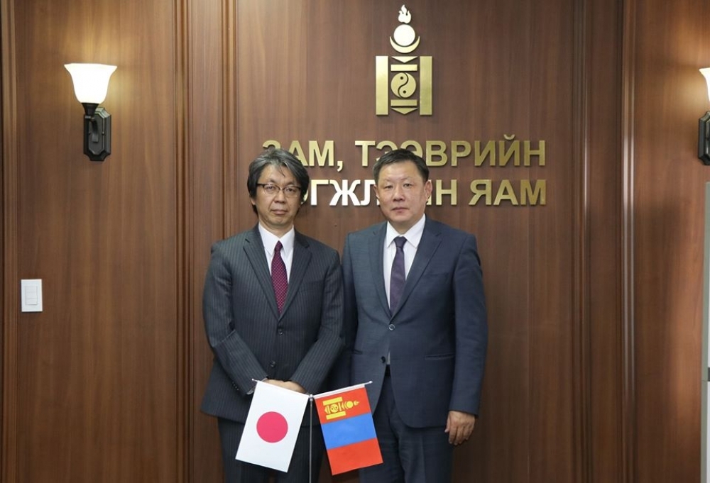 Minister L.Khaltar met with Ambassador of Japan Mr. Kobayashi Hiroyuki