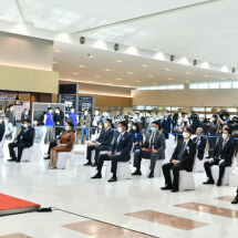 The new Chinggis Khaan International Airport officially opens