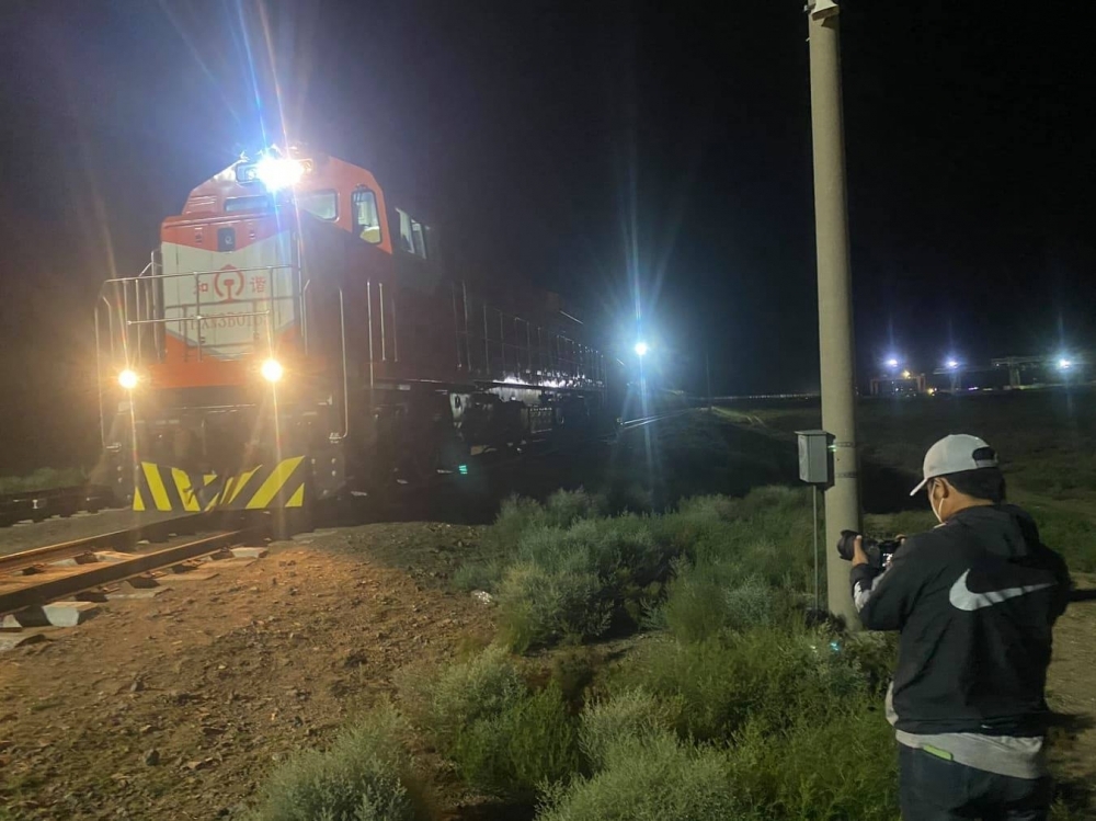 50 TANK CARS LOADED WITH 2750 TONS OF GASOLINE ARRIVED IN ZAMYN-UUD