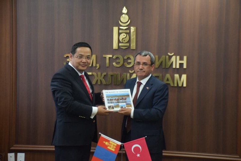 MONGOLIA AND TURKEY TO COOPERATE ON TRANSPORT DEVELOPMENT