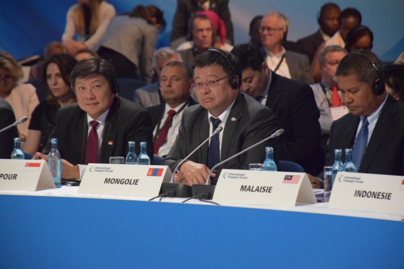 H.E. Mr. Dangaa Ganbat, Minister of Road and Transport  Development of Mongolia attends the International  Transport Forum (ITF) 2017 “Governance of Transport” Annual  Summit in Leipzig, Germany from 31 May to 02 June 2017