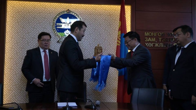 H.E. Mr. BAT-ERDENE Jadamba, Member of Parliament of Mongolia has been appointed as the Minister of Road and Transport Development of Mongolia